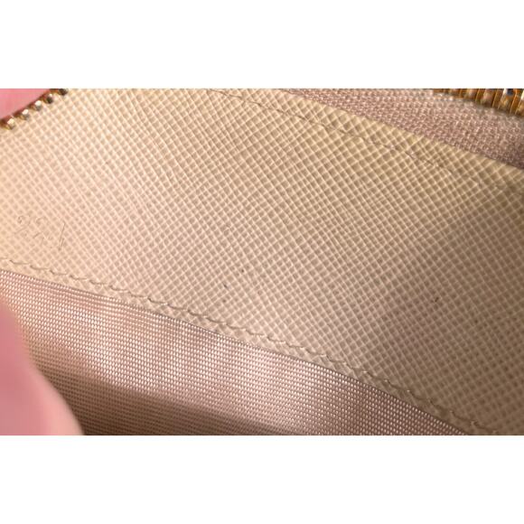 PRADA Saffiano Leather Long zip around Wallet in Cream - Picture 14 of 14